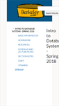 Mobile Screenshot of cs186berkeley.net